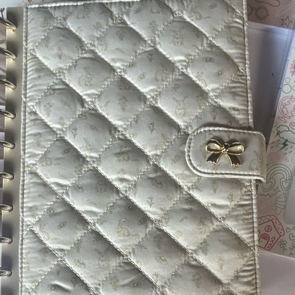 Daily Grind Planner Bundle: Quilted Cover + 4 Inserts (3 Sealed, 1 Open Box)